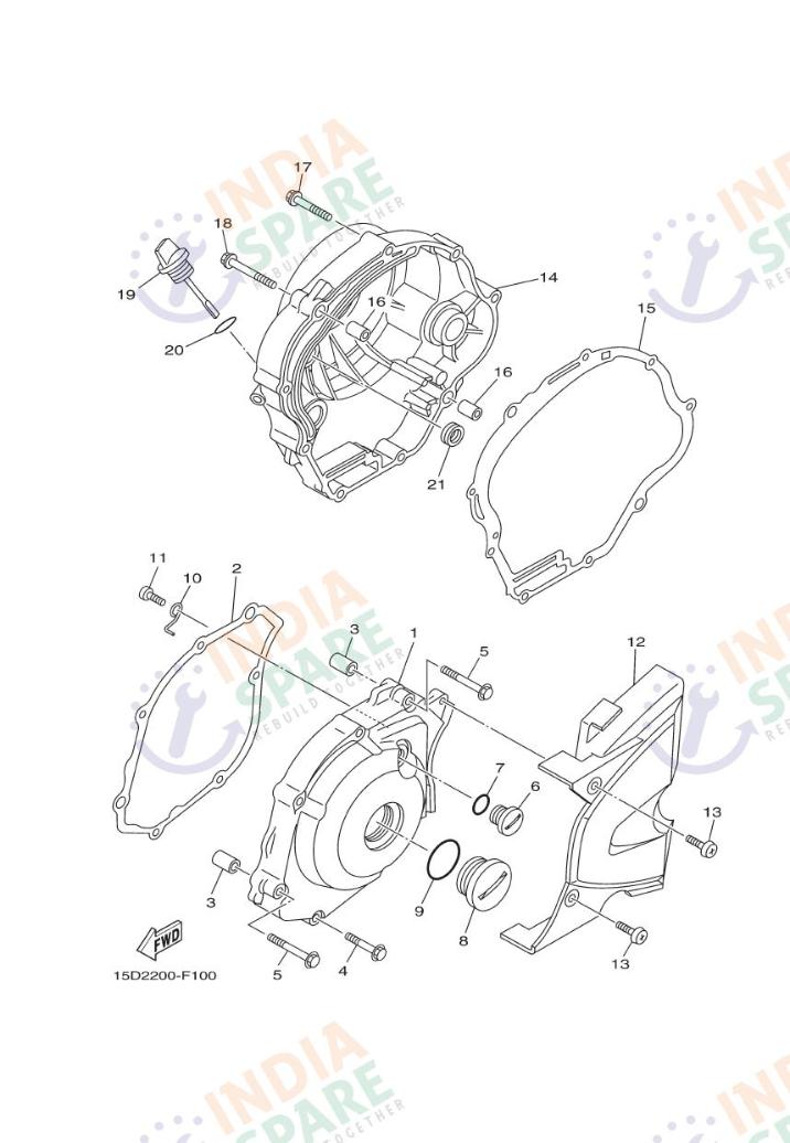 CRANKCASE COVER 1